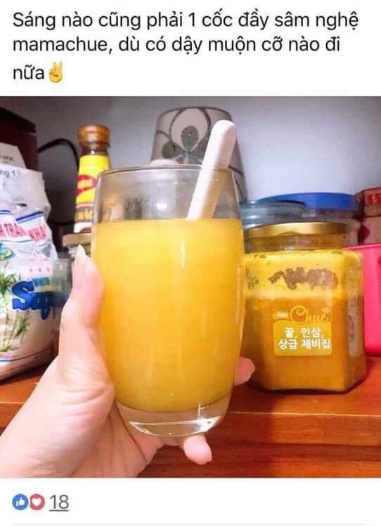 Sâm nghệ mật ong nguyên chất Mama Chuê Hàn Quốc