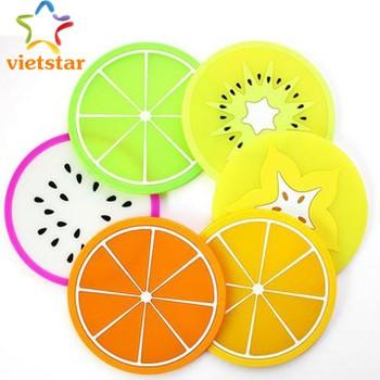 Set 5 miếng lót cốc hình hoa quả sgr2222