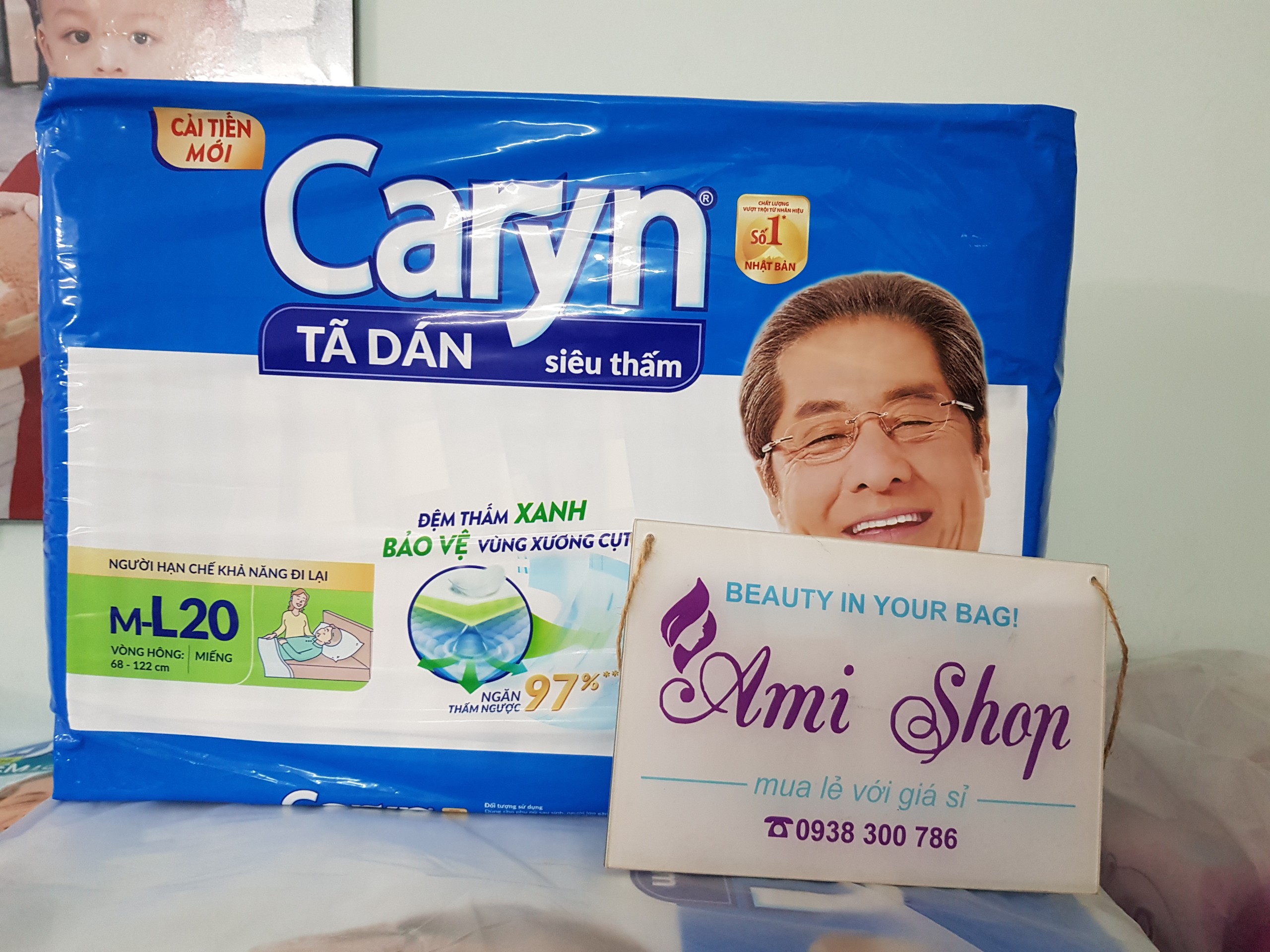 Tã / Bỉm người lớn Caryn ML20/L20