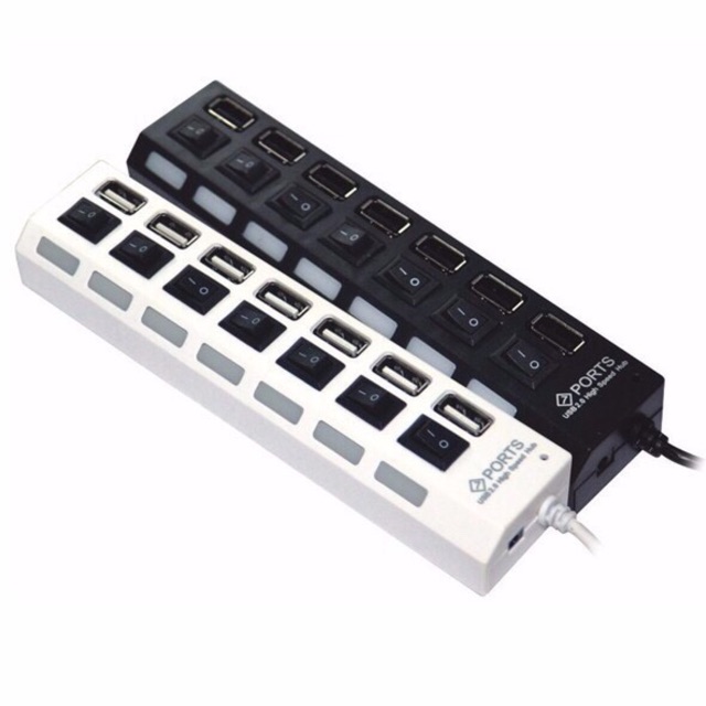 [HCM]Usb hub 7 cổng có công tắc - 7 cổng chia usb
