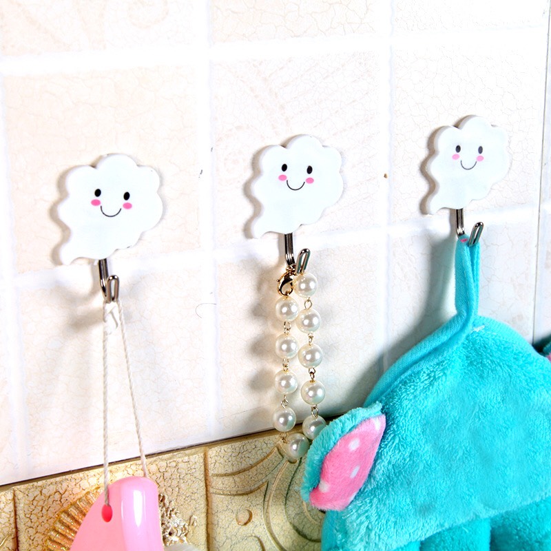 BỘ 3 MÓC TREO ĐỒ HÌNH ĐÁM MÂY DỄ THƯƠNG