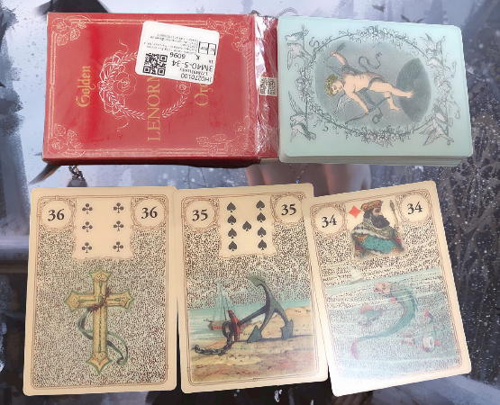 [HOÀN TIỀN + FREESHIP] Bộ bài Golden Lenormand 36 lá siêu đẹp