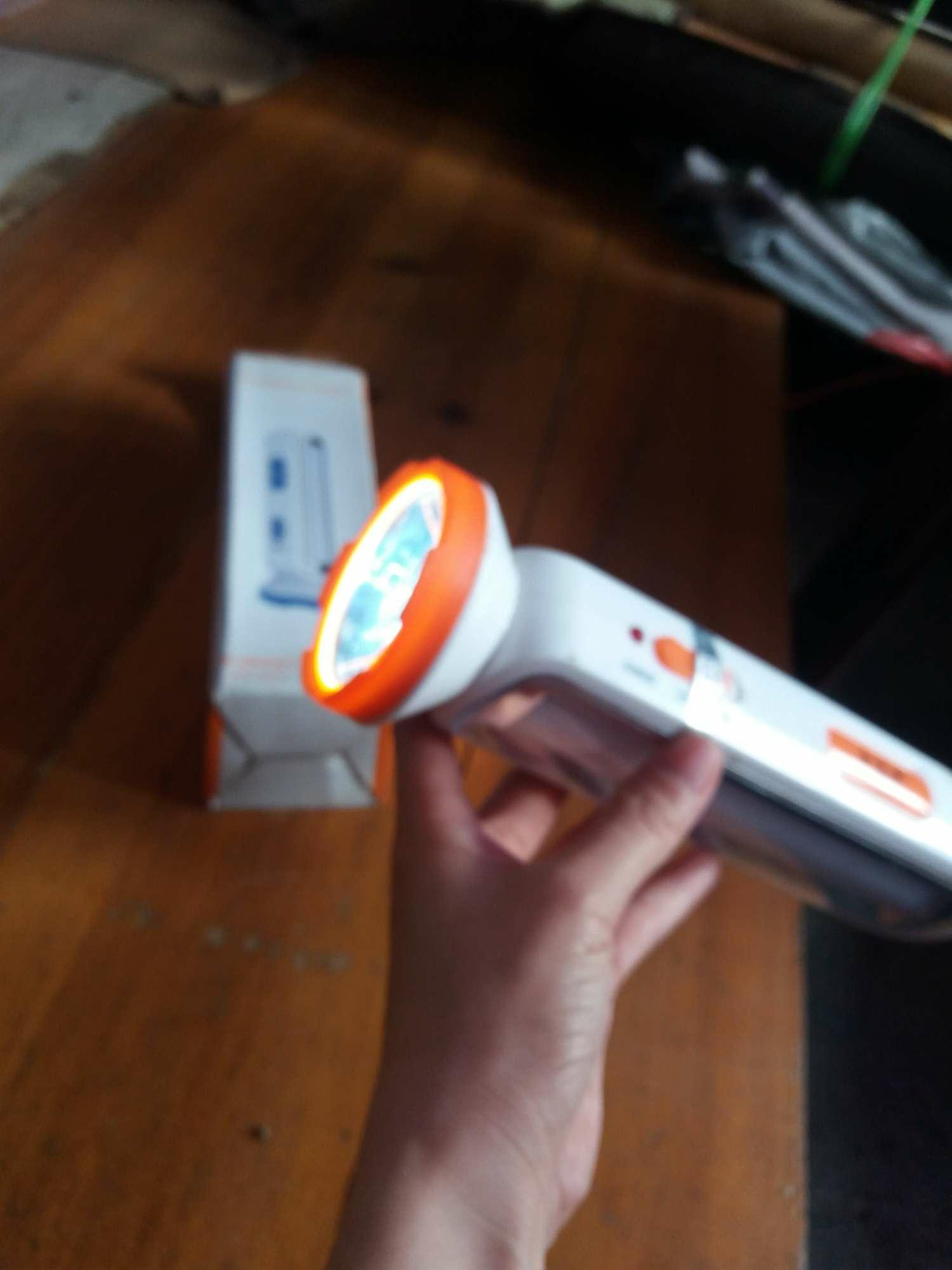 Đèn pin, đèn led tích điện 2in1 KN 4316