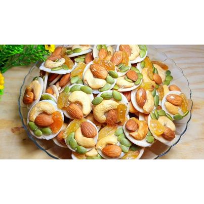 Bánh Đồng Tiền Điều Mix Hạt - Siêu Phẩm 100G