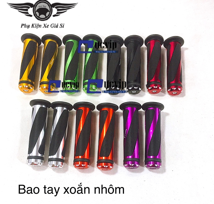 Cặp bao tay xoắn nhôm cnc cao cấp ms2835