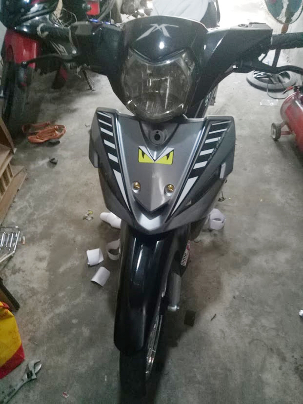 Tem sirius fi đen xám MX king