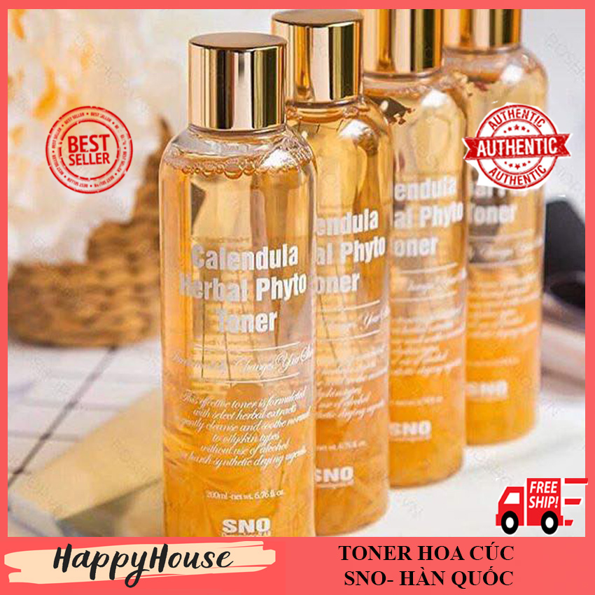 Toner Hoa Cúc SNO Calendula Herbal nội địa Hàn- Happy House
