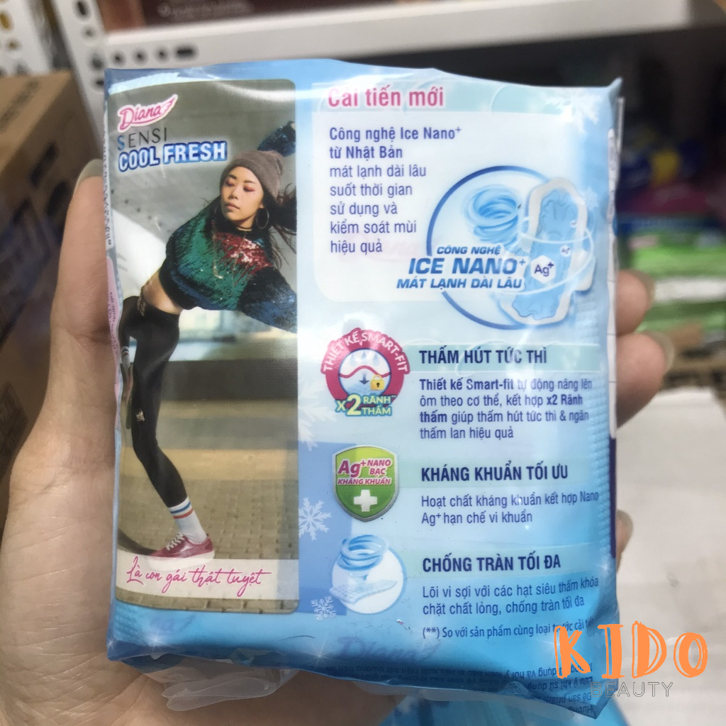 Diana Sensi Cool Fresh | 23cm super absorbent ( pack of 20 pieces/8 pieces)