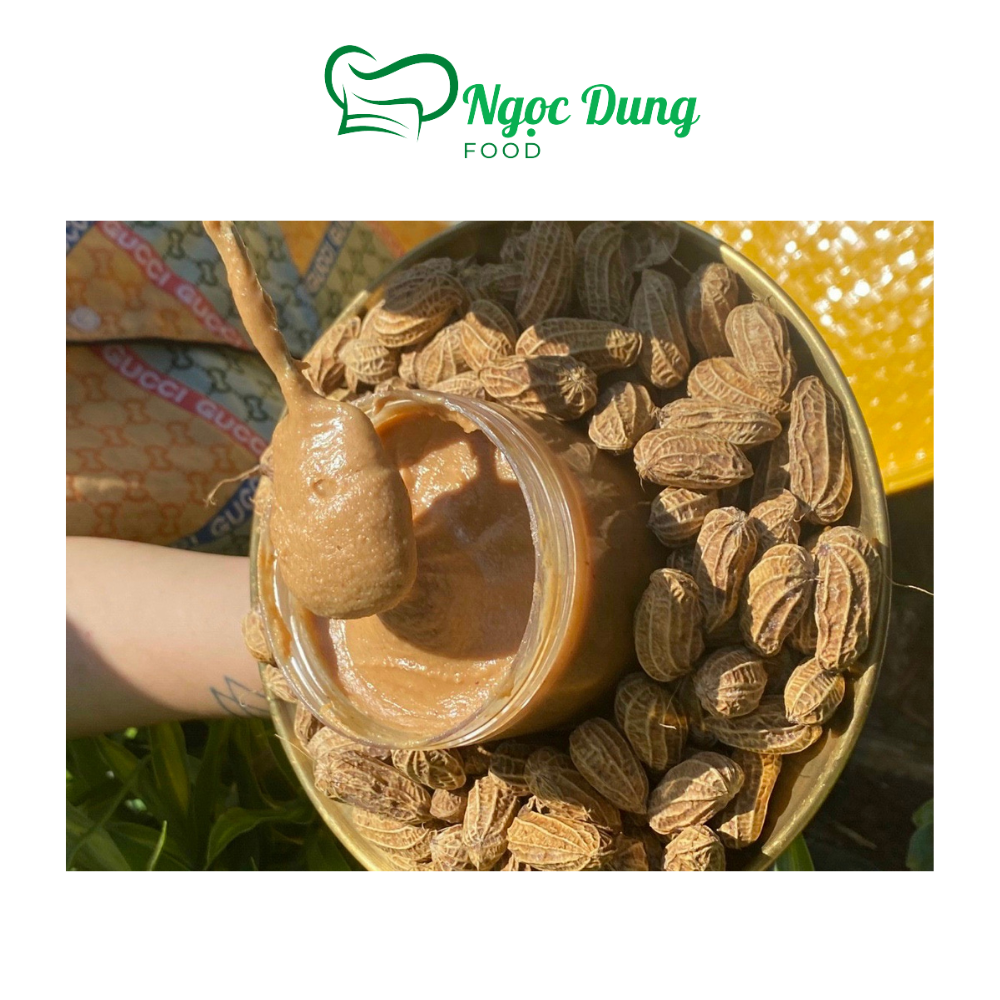 Bơ đậu phộng mịn lon 500gr