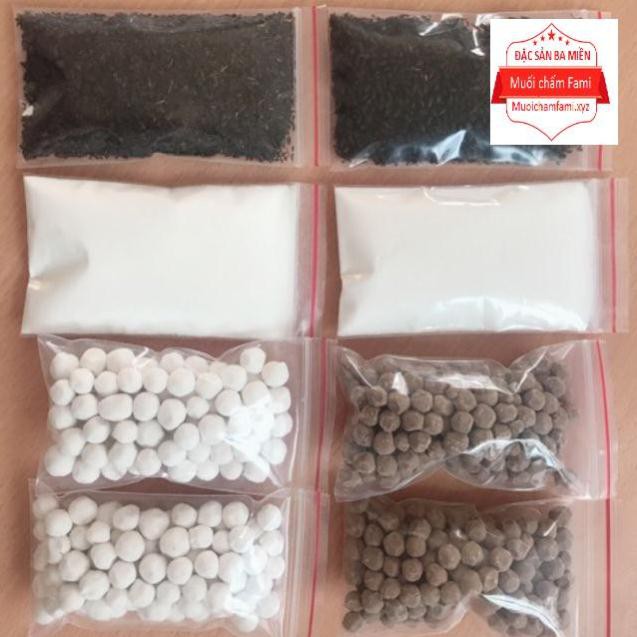 Sét trà sữa mini 2 chân châu 8 món 380g