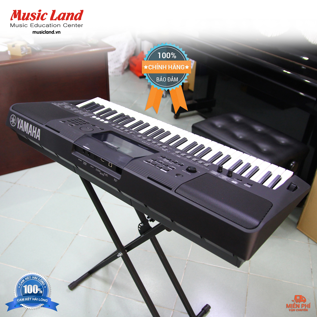Đàn Organ Yamaha PSR E463 - Chính Hãng
