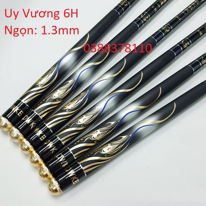 Cần câu cá, cần tay 6h, cần tay uy vương 6h carbon