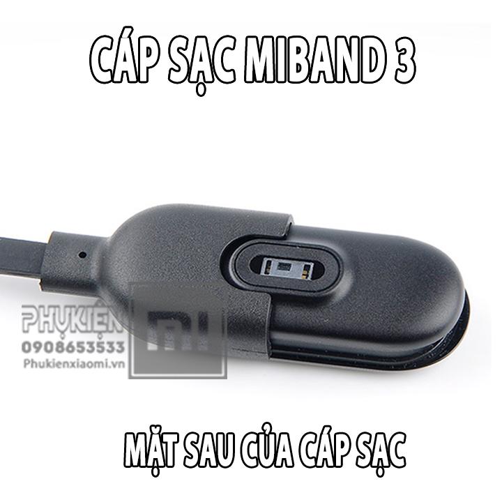 Cáp sạc dành cho Xiaomi MiBand 3