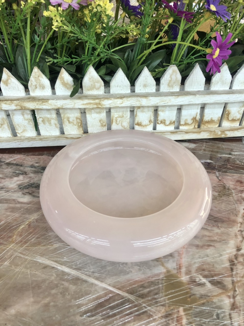 Ấn rồng đá thạch anh vàng - Cao 10 cm