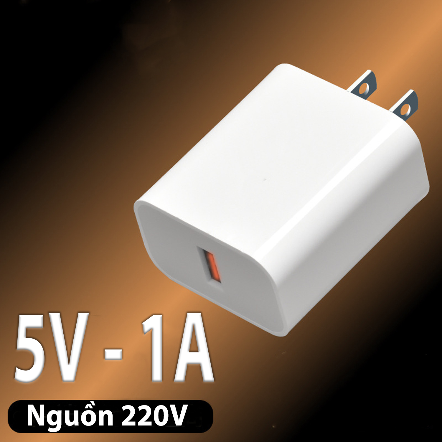 Cục sạc 5V-1A, Adapter 1 cổng USB - M9