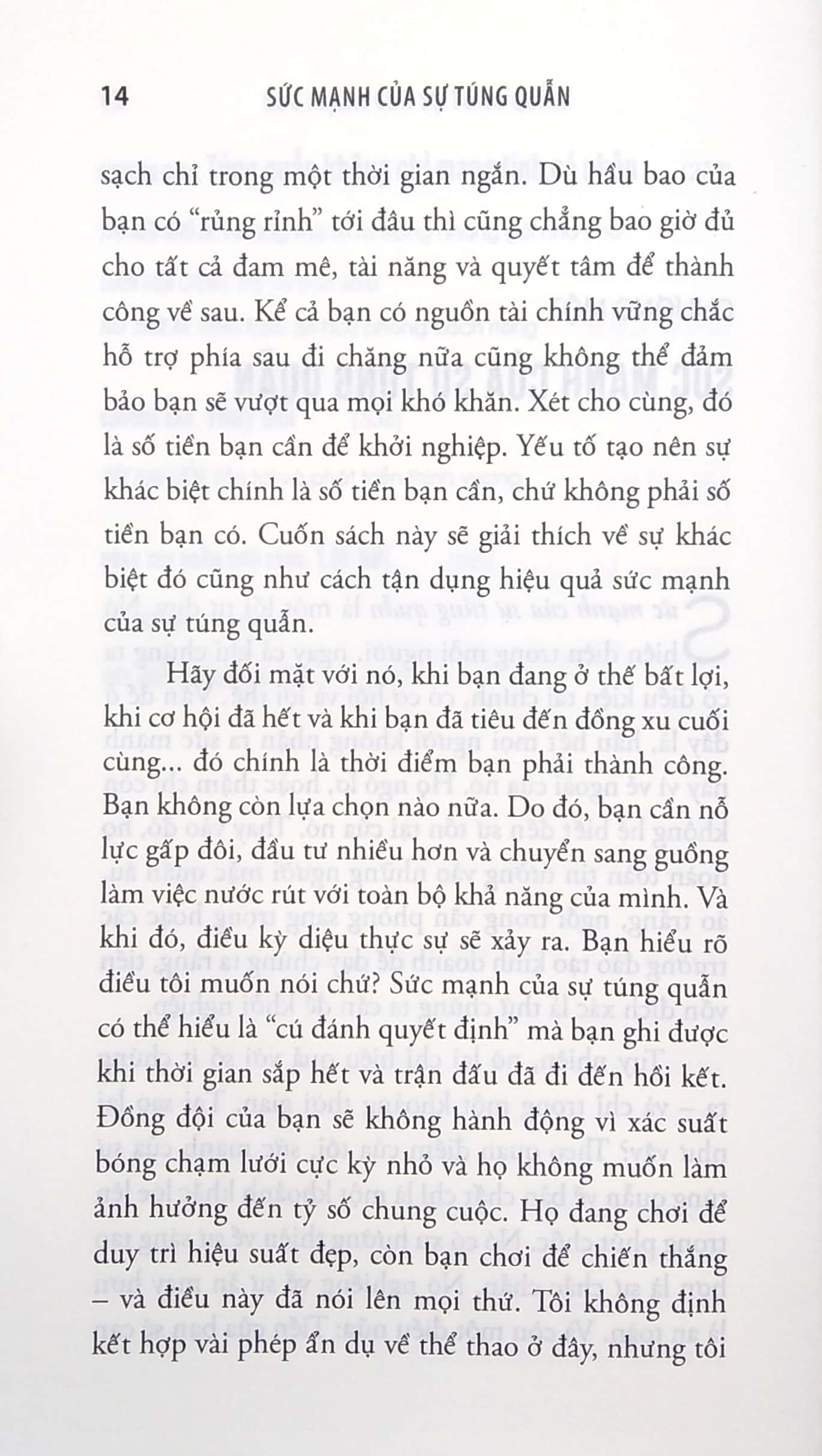 Sách - Sức Mạnh Của Sự Túng Quẫn