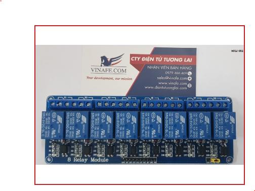 Module RELAY 5V-10A 8 Kênh Âm Kích