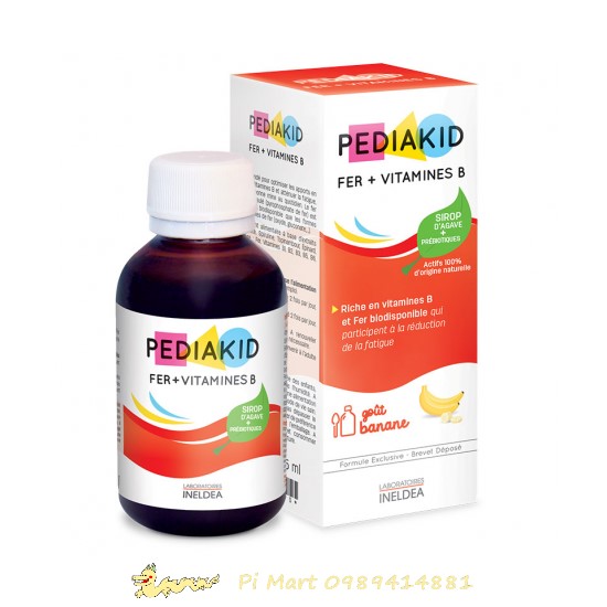 Pediakid fer + vitamins b 125ml