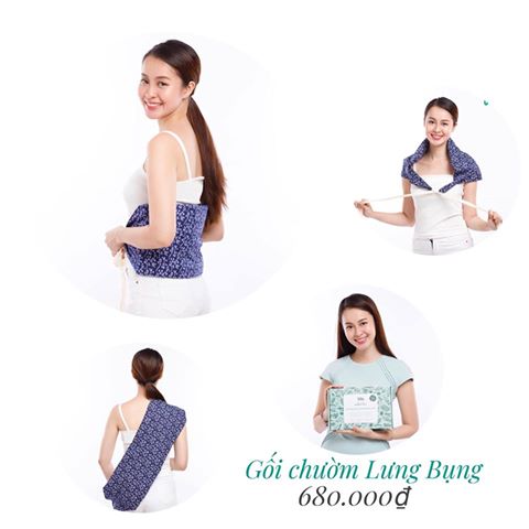 [FOLLOW1LIFE] Gối Thảo Mộc 1LIFE Chườm Lưng Bụng