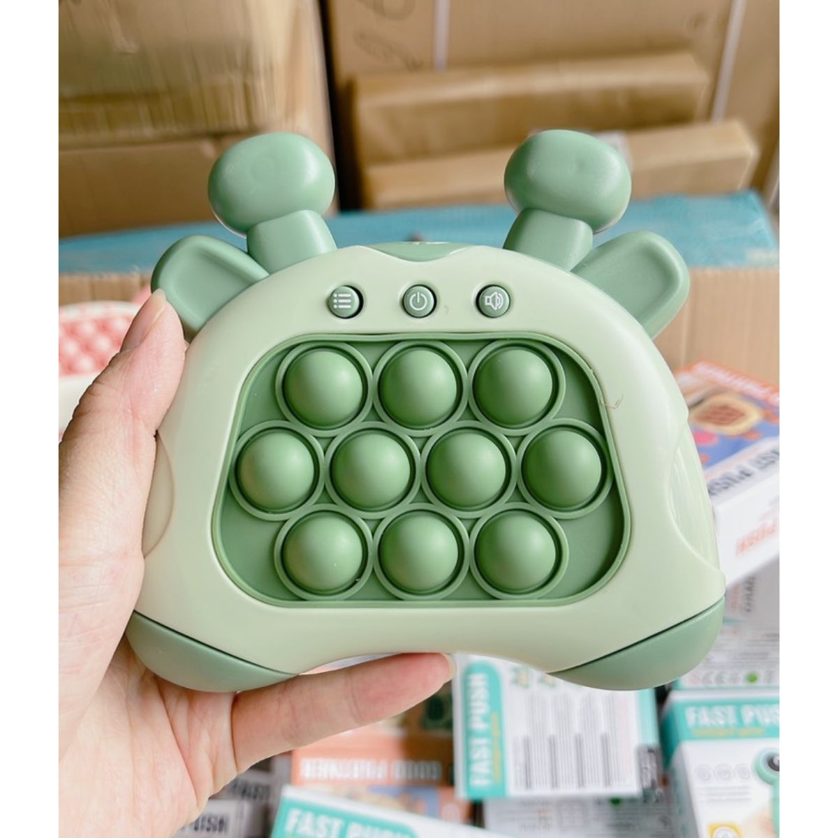 Pop it- Máy Đồ Chơi Fidget Toy Giải Trí Rèn Luyện Khả Năng Tập Trung, Phản Xạ, Xả Stress Theo Nhạc-Tiệm Nhà Sóc 2023