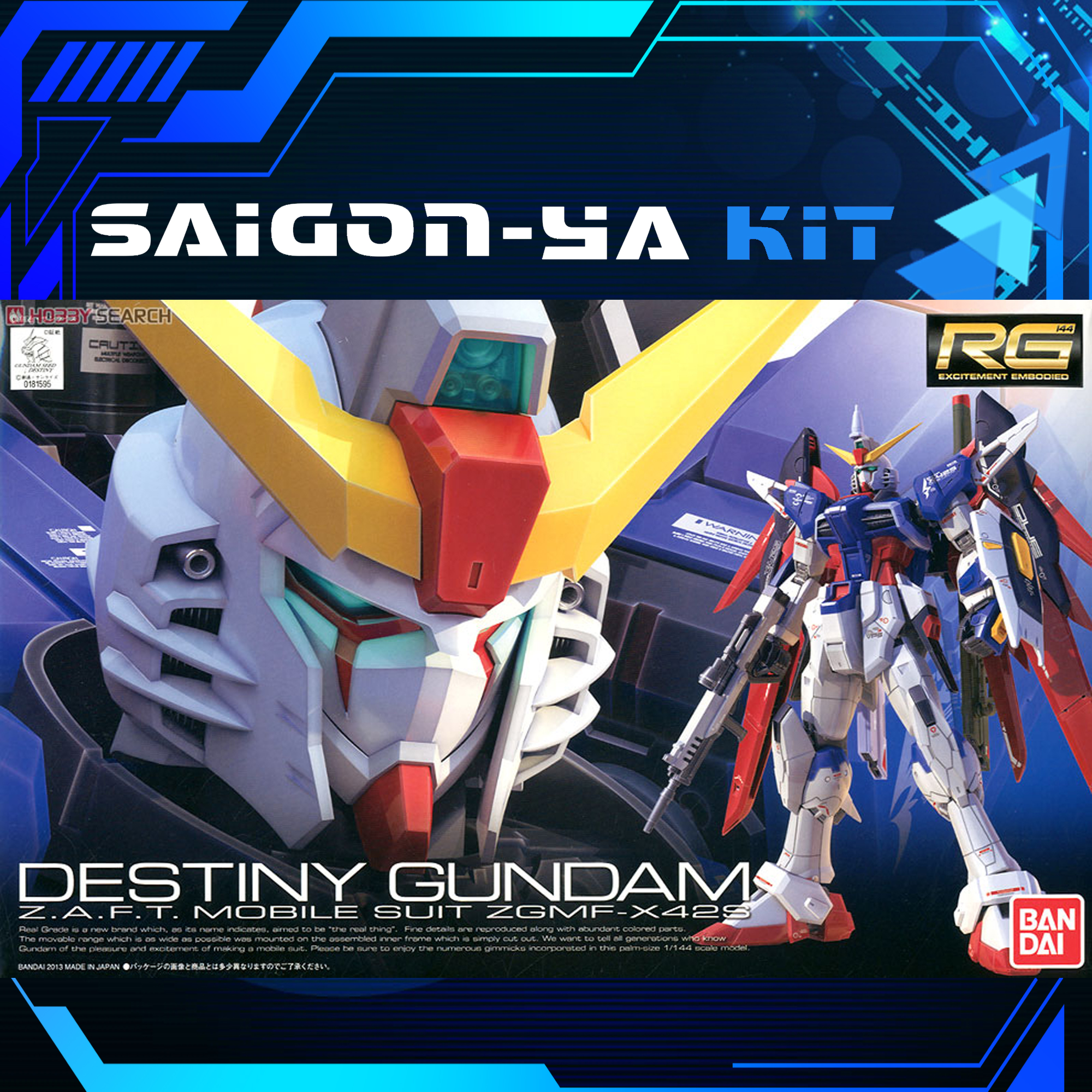 [HCM][RG] Mô hình Gundam ZGMF-X42S Destiny