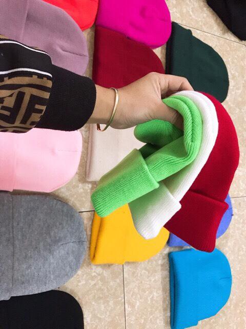 Mũ Len Beanie Nhiều Màu