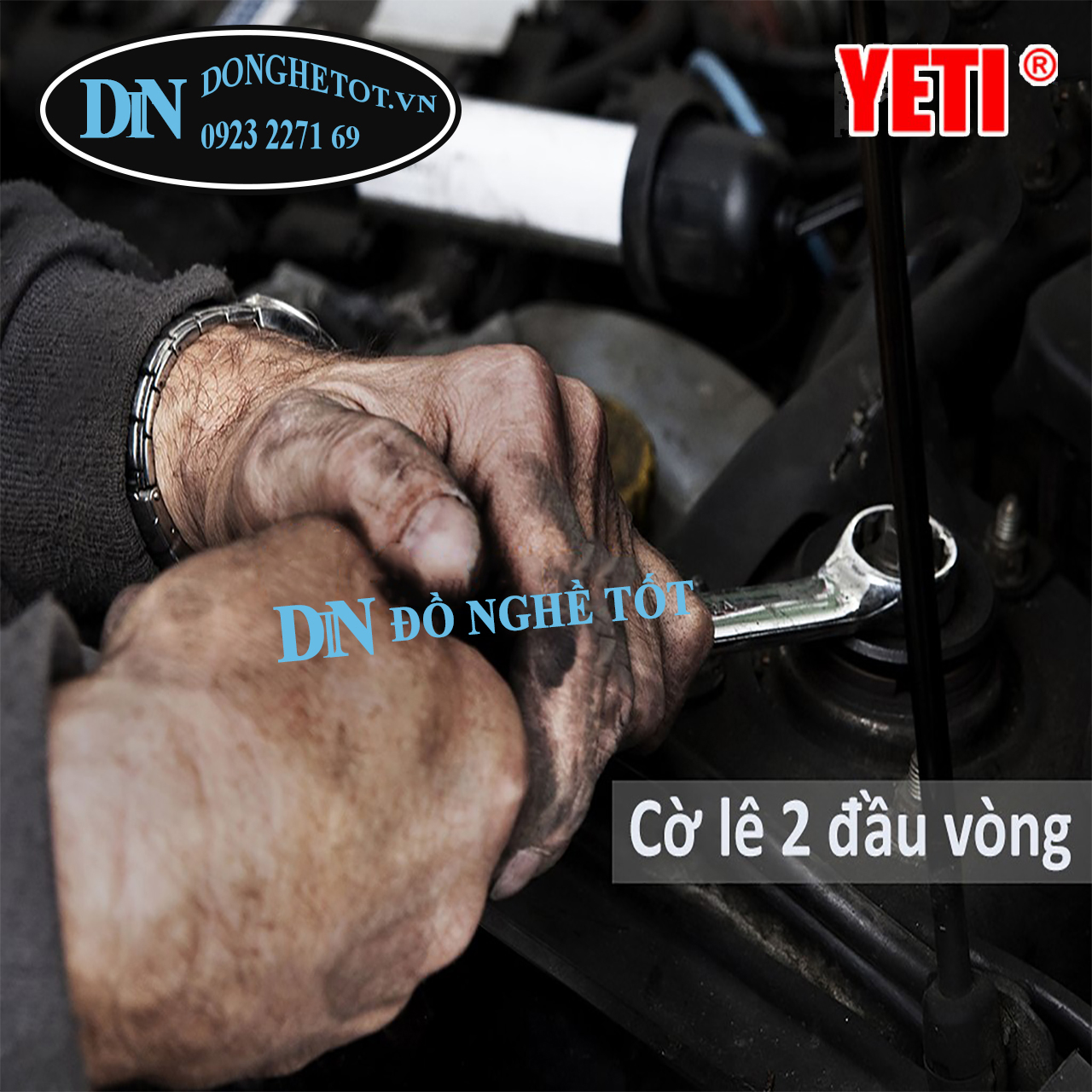 CỜ lê 2 đầu vòng 22-24mm yeti