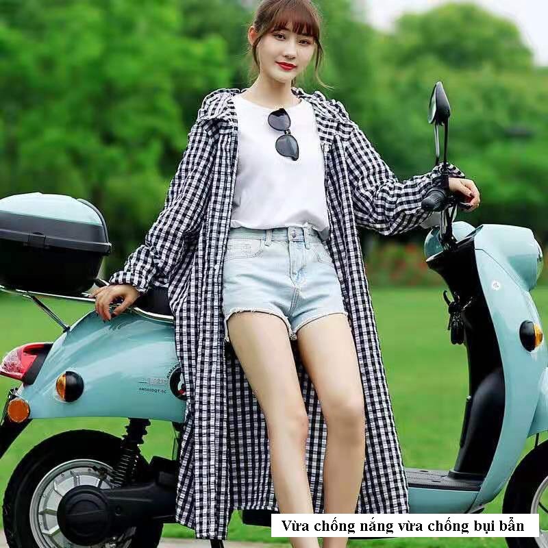 Váy áo chống nắng chống bụi bẩn