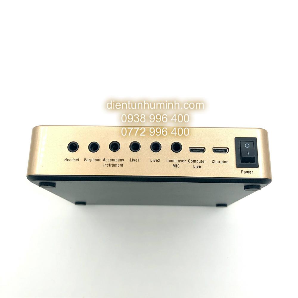 Sound card thu âm V10 Auto Tune Cao Cấp