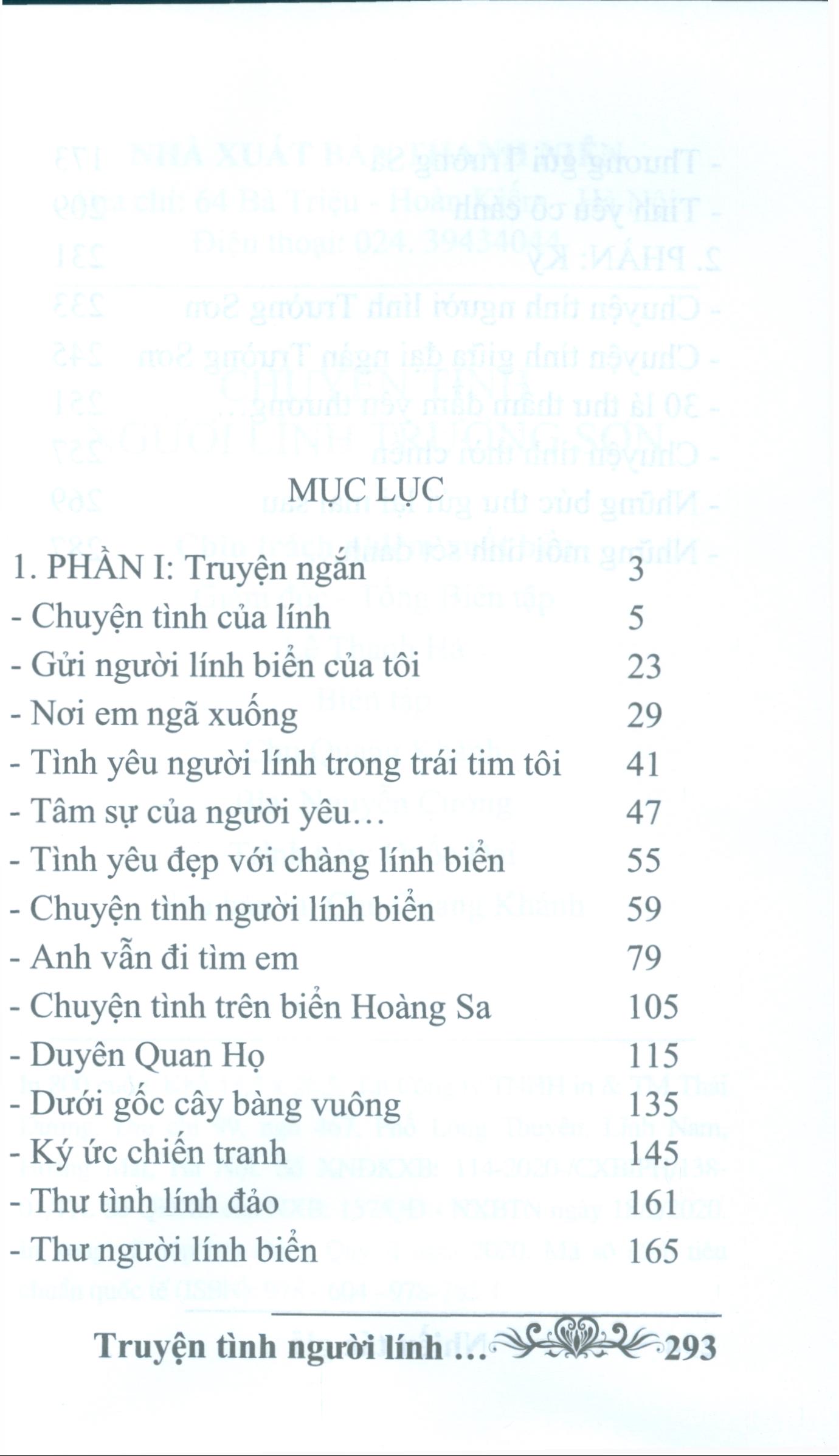 Chuyện Tình Người Lính Trường Sơn
