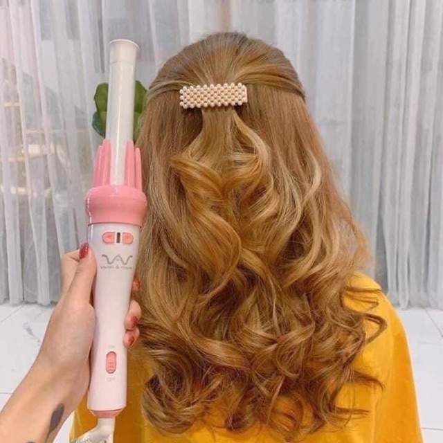 Máy uốn tóc xoăn xoay tự động 360 độ