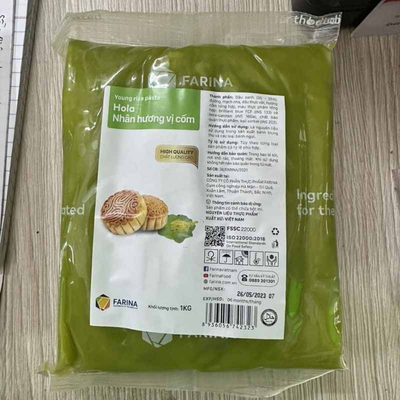 Nhân Trung Thu Vị Cốm Hola Farina 1kg