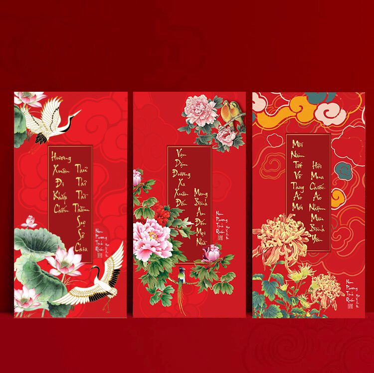 Bao Lì Xì Tết yêu thương (120 cái)