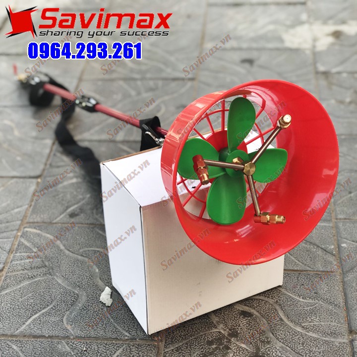 Cần xịt cánh quạt phun th.uốc thế hệ mới (4 cánh)