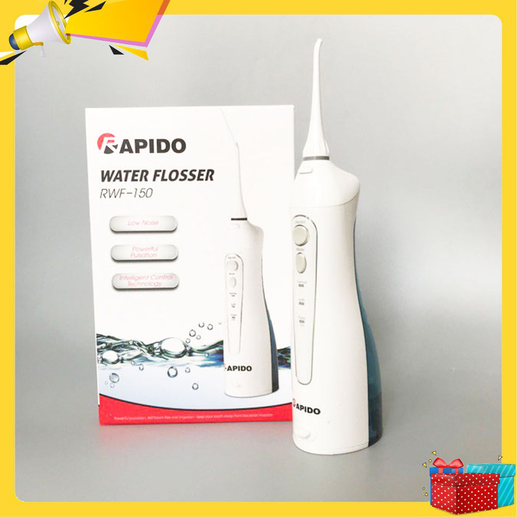 >> BÁO GIÁ MÁY TĂM NƯỚC CẦM TAY PANASONIC CÔNG NGHỆ SIÊU ÂM EW1611 | Shopee Lazada Sendo Tiki mới nhất 170 máy tăm nước không dùng điện,bàn chải đánh răng tia nước,Máy tăm nước cầm tay Rapido RWF150 - Công nghệ vệ sinh răng miệng của Đức-Hàng chính hãng bảo hành uy tín 12 tháng