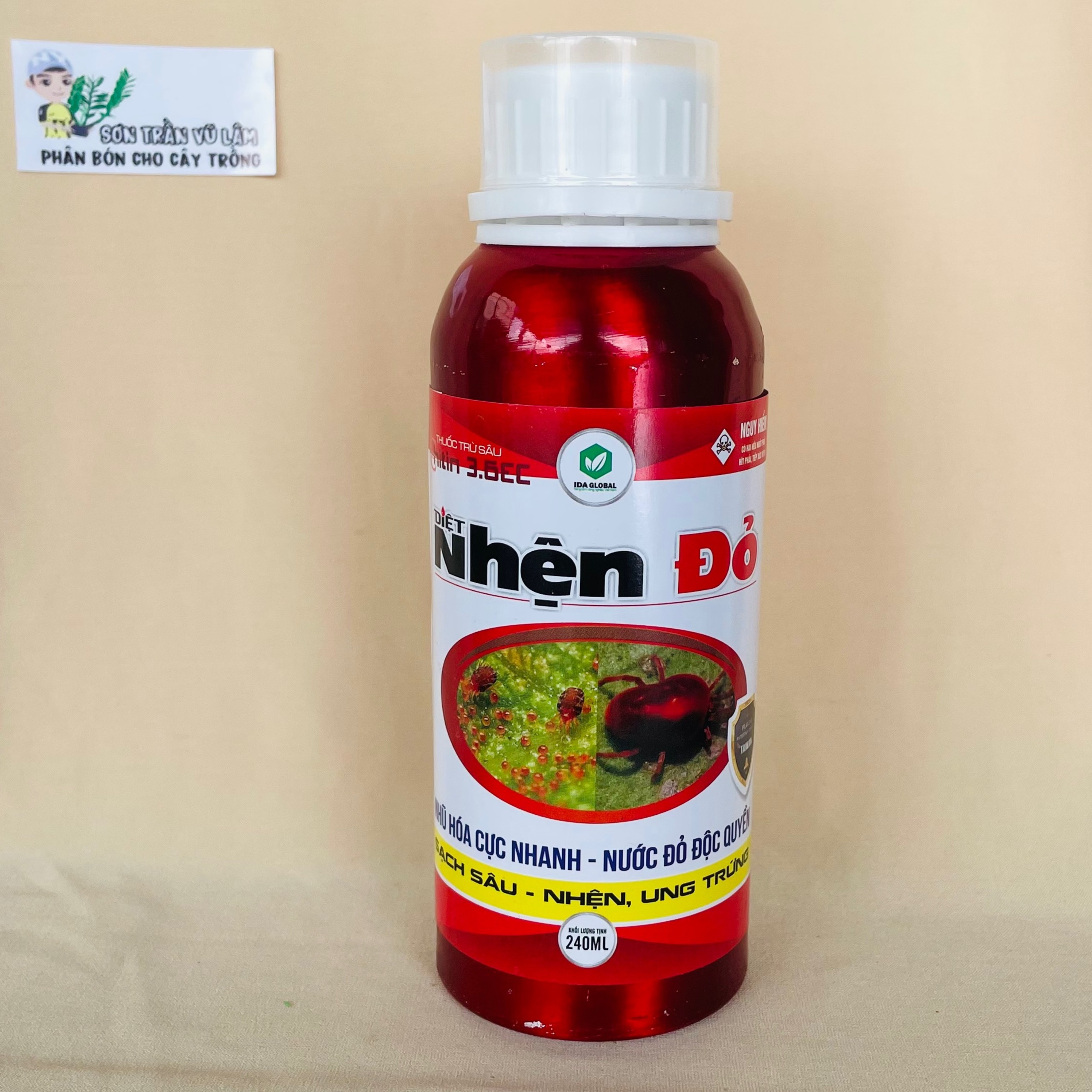 Xua Đuổi Nhện Đỏ Trên Lan, Hoa Hồng Chai 240ml Abclam