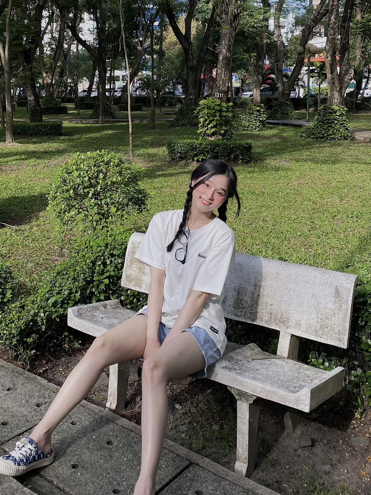Áo thun trơn tay ngắn THE CIU - Basic Tee