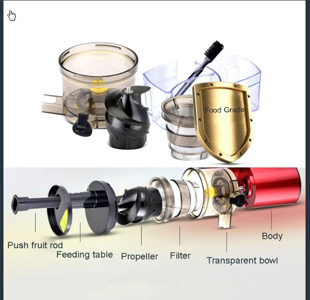 Máy ép chậm trái cây đa năng SAVTM - MÁY ÉP CHẬM SAVTM - 4