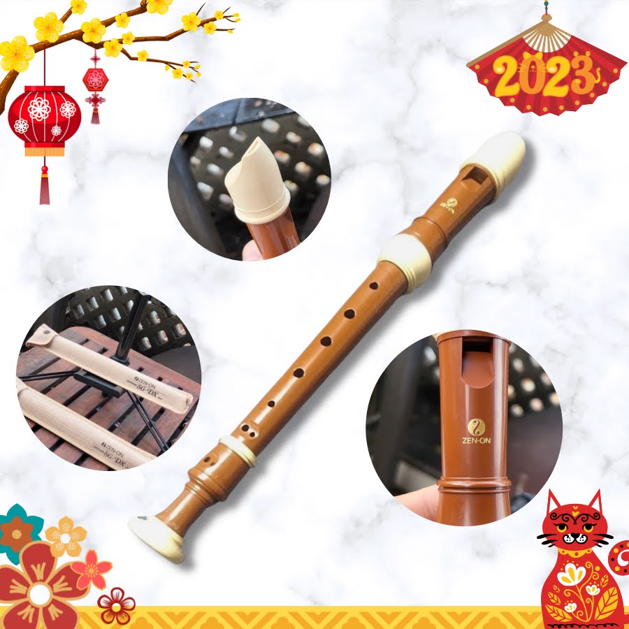 Sáo dọc Recorder hiệu Zen-On nội địa Japan