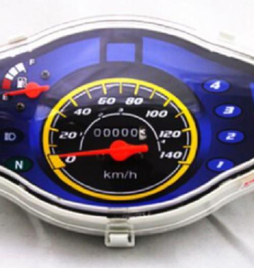 Đồng hồ xe wave RS 100 mặt xanh