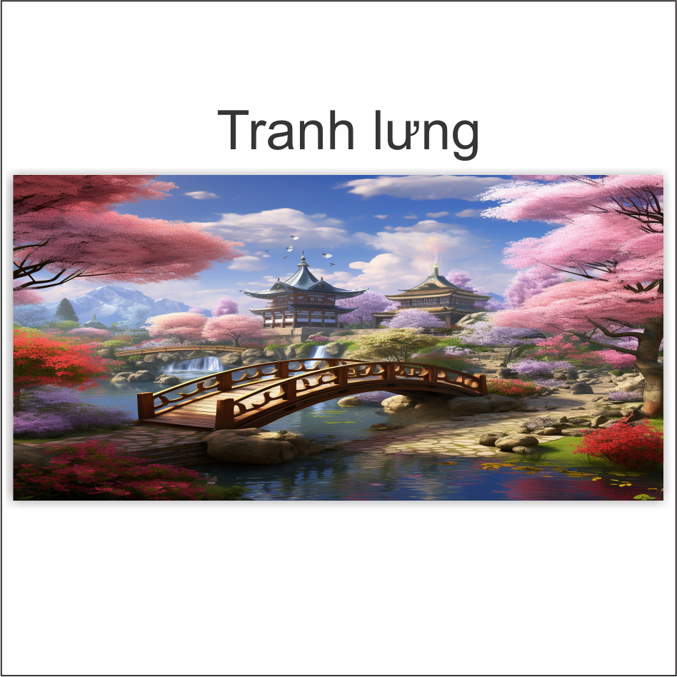Tranh 3d dán hồ cá decal vip- in theo kích thước hồ