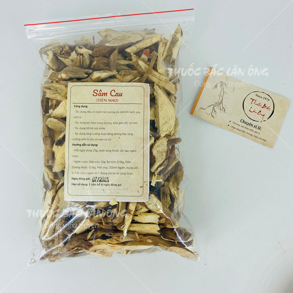 Sâm cau 1kg, sâm cau đỏ khô, thái lát, sạch, thơm, hỗ trợ bổ can thận, mạnh gân cốt, tăng cường sinh lý