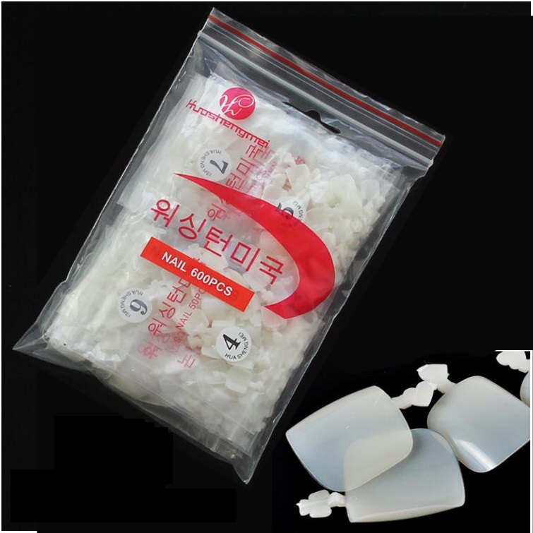 [HCM] Bịch Móng Úp Dùng Cho Chân 500 Móng