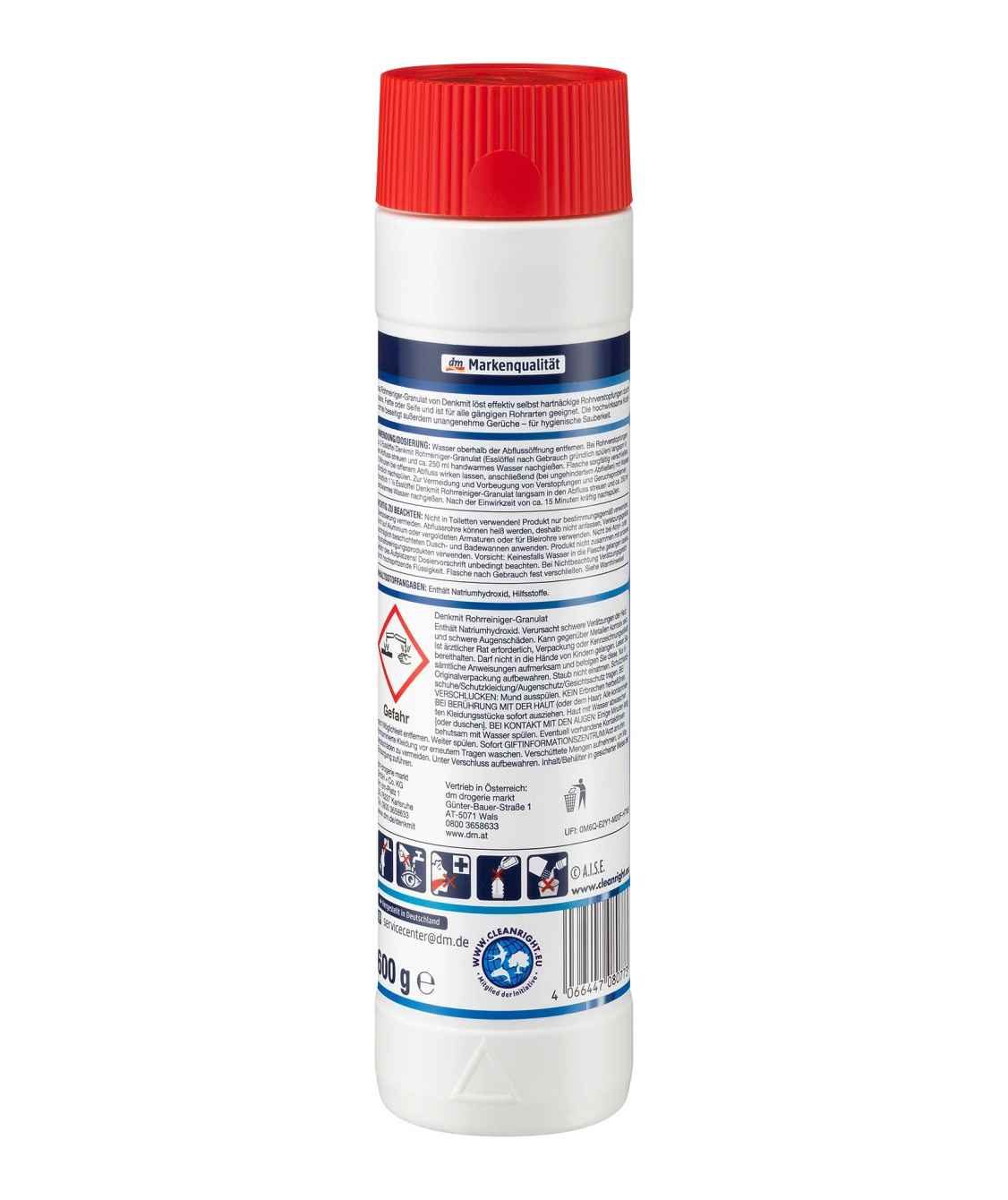 Bột thông cống Denkmit 600gr thông tắc cống hiệu quả
