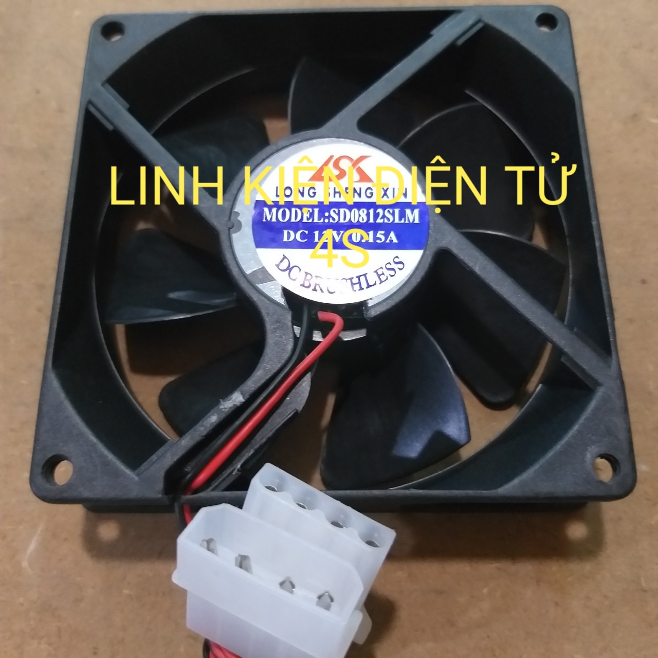[HCM]QUẠT - FAN CASE 9CM - 12V