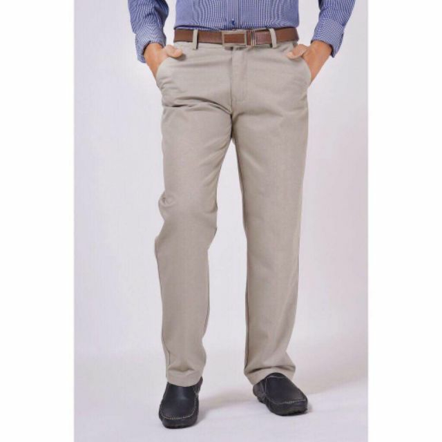 Quần kaki nam dài công sở form chuẩn