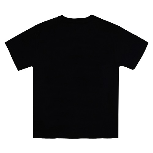Áo thun nam nữ tay lỡ form rộng màu đen DAVIES - Basic Gradient Tee