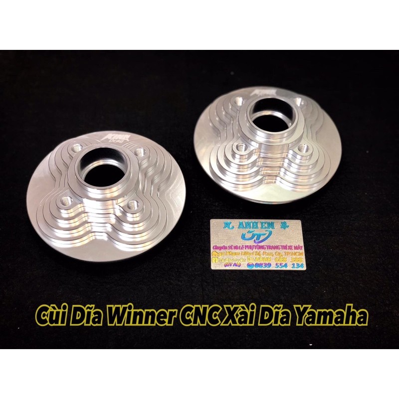 Cùi dĩa cnc honđa winner xài đĩa 4 lổ
