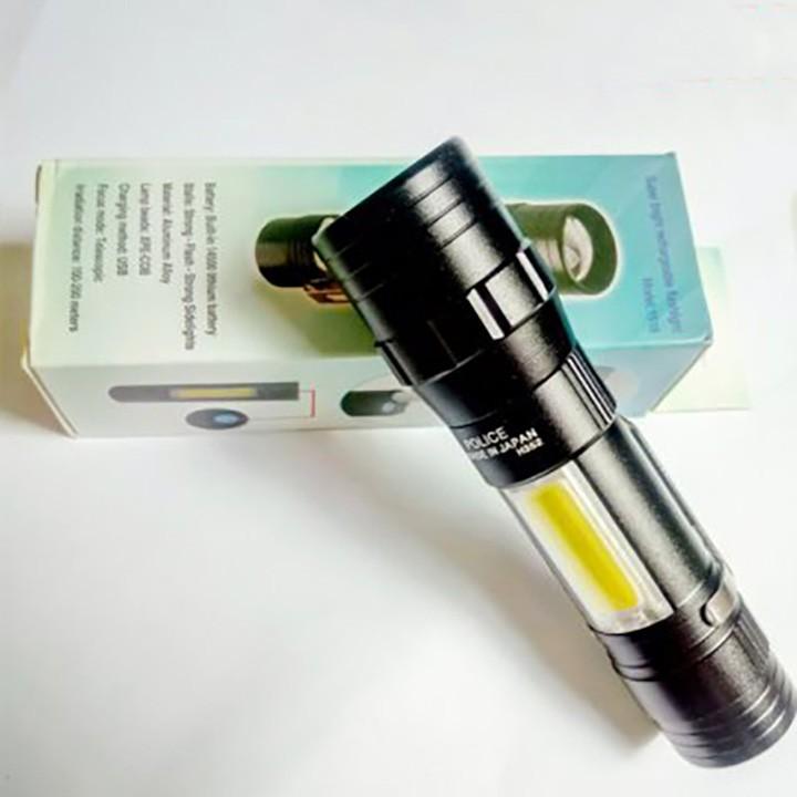 Đèn pin mini siêu sáng có zoom 1516