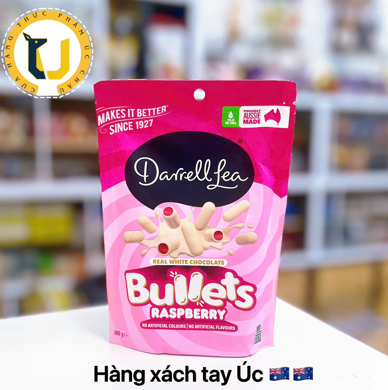 (MUA2 TẶNG1) Kẹo socola ÚC DARRELL LEA BB's and Bullets chocolate nhiều vị